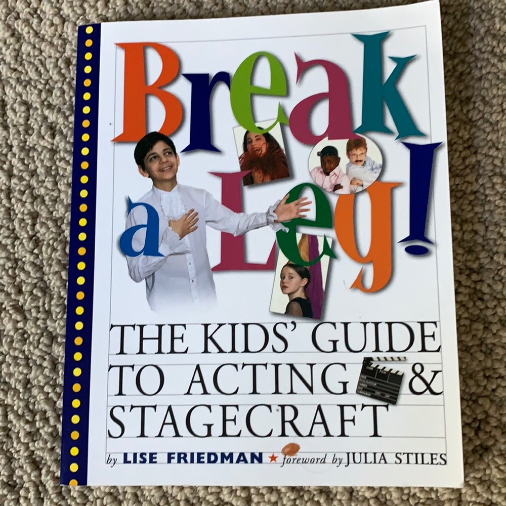 Break a Leg -Acting & Stagecraft  book